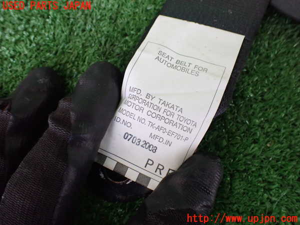2UPJ-9229467155]レクサス・IS F(USE20)右2列目シートベルト 中古_2