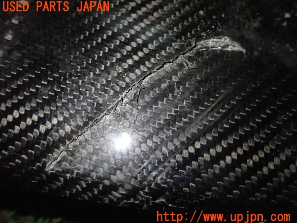 3UPJ=9229470056]BMW M2 クーペ(1H30 F87)純正 リアディフューザー アンダースポイラー カーボン調 中古_3