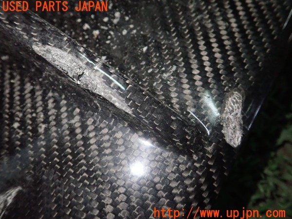 3UPJ=9229470056]BMW M2 クーペ(1H30 F87)純正 リアディフューザー アンダースポイラー カーボン調 中古_4