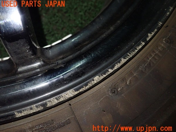 3UPJ=9229480916]プリウス(ZVW30)後期 純正 タイヤホイール 15×6J +45 PCD100 5穴 4本 中古_2