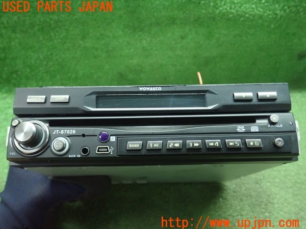 3UPJ=9229510518]アウディ TT ロードスター(8NAPXF)京濤 KYOUTOU WOWAUTO JT-S7026 インダッシュモニター CD・DVDプレーヤー 中古_3