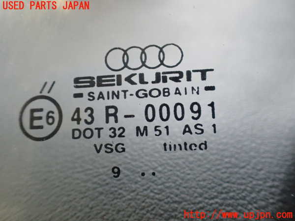 2UPJ-9229511195]アウディ・TT ロードスター(8NAPXF)フロントガラス (43R-00091) 中古_5