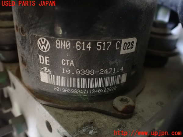 2UPJ-9229514040]アウディ・TT ロードスター(8NAPXF)ABSアクチュエーター 中古_2