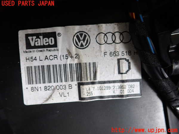 2UPJ-9229516081]アウディ・TT ロードスター(8NAPXF)エバポレーター1 中古_2