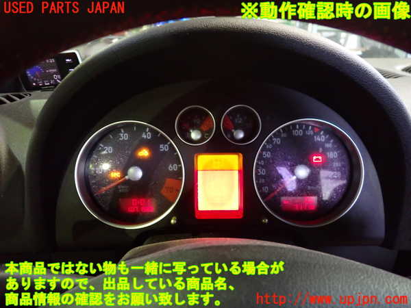 2UPJ-9229516170]アウディ・TT ロードスター(8NAPXF)スピードメーター 中古_5