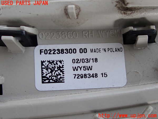 2UPJ-9229551160]BMW ミニ(MINI)ワン(XU15M)右ウィンカーレンズ 中古_3