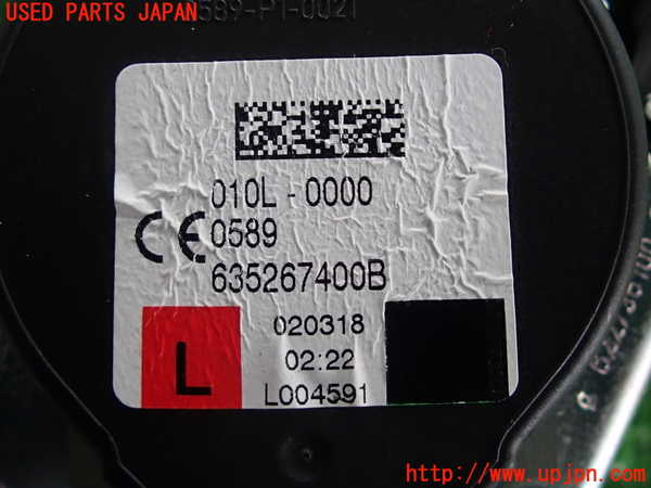 2UPJ-9229557075]BMW ミニ(MINI)ワン(XU15M)助手席シートベルト 中古_5