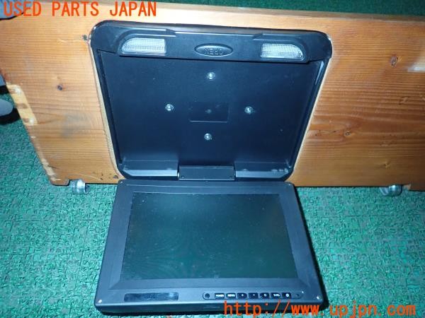 3UPJ=9229560559]三菱 ジープ(J37)社外 フリップダウンモニター 自作品? ルーフパネル付き ジャンク_2