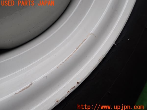 3UPJ=9229560961]三菱 ジープ(J37)純正 ホイール スペアタイヤ 15×5.5K +15 PCD139.7 5穴 1本 中古_3