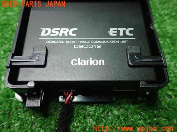 3UPJ=9229570503]ポルシェ パナメーラ 4(970CWA)larion クラリオン DSC012 ETC車載器 難有 中古_5