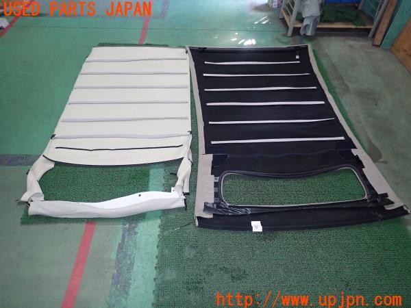 3UPJ=9229580031]フィアット500C グランデ ブル(31212)純正 キャンバストップ ソフトトップ 骨/ガラス無し 中古_2