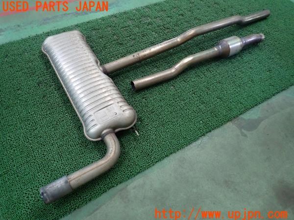 3UPJ=9229620152]BMW 218d グランツアラー(2E20 F46)純正 8 577 090 リアマフラー カット済み 2分割 中古_2