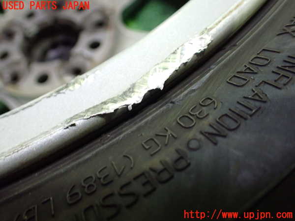 1UPJ-9229629031]BMW 218d グランツアラー(2E20 F46)タイヤ　ホイール　1本① 205/60R16 中古_4