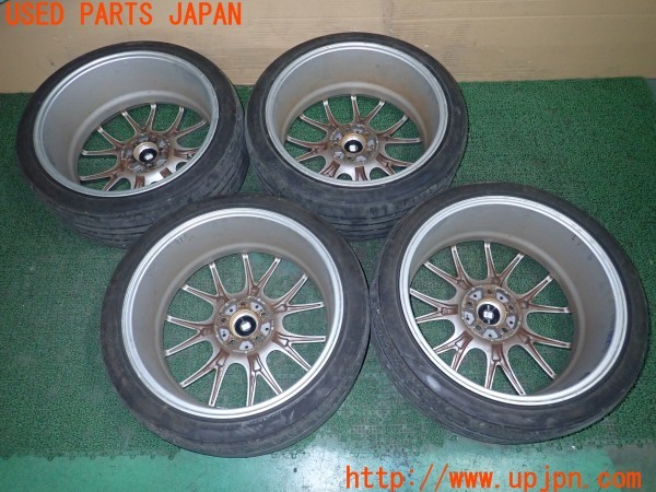 3UPJ=9229640920]レヴォーグ 1.6 STI Sport EyeSight(VM4)後期 RAYS レイズ HOMURA 2ｘ7 ホイール 19×8J +48 PCD114.3 5穴 4本 中古_4