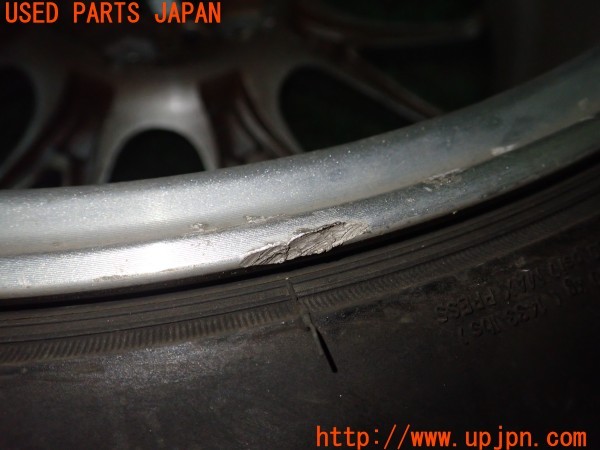 3UPJ=9229640920]レヴォーグ 1.6 STI Sport EyeSight(VM4)後期 RAYS レイズ HOMURA 2ｘ7 ホイール 19×8J +48 PCD114.3 5穴 4本 中古_5