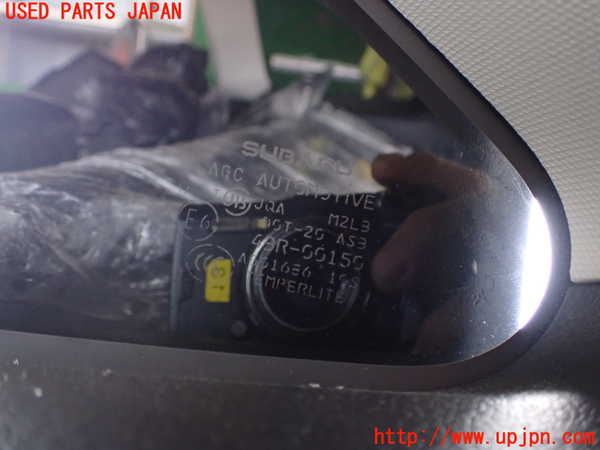 2UPJ-9229641380]レヴォーグ(VM4)右クォーターガラス 中古 AGC M2L3 43R-00150_2