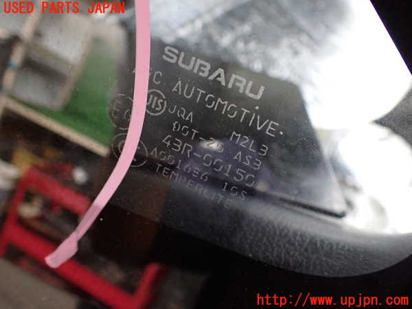 2UPJ-9229641382]レヴォーグ(VM4)左クォーターガラス 中古 AGC M2L3 43R-00150_3