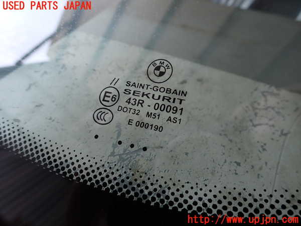 2UPJ-9229651195]BMW 335i クーペ(KG35)(E92)フロントガラス 中古(43R-00091 M51)_3