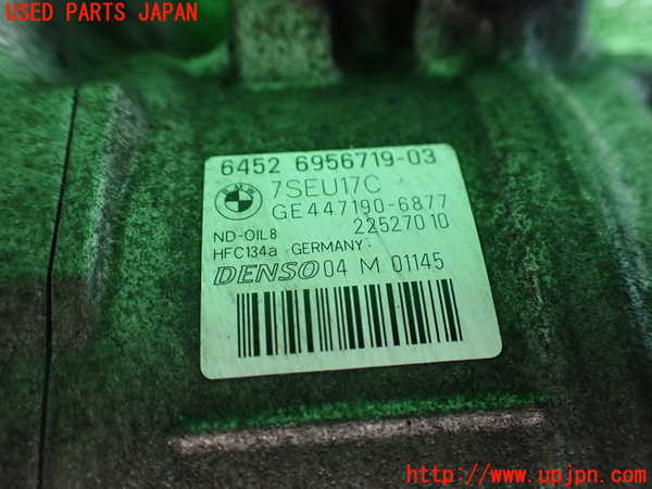 2UPJ-9229656025]BMW 335i クーペ(KG35)(E92)エアコンコンプレッサー 中古_3