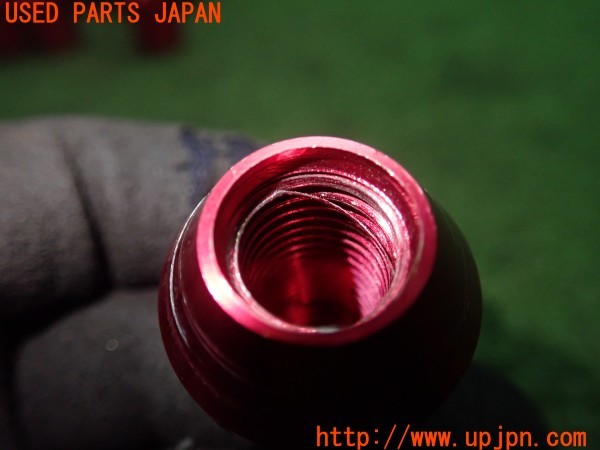 3UPJ=9229660968]ロードスター(ND5RC)前期 RAYS レイズ ホイールロックナット セット A7075 M12×P1.5 中古_5