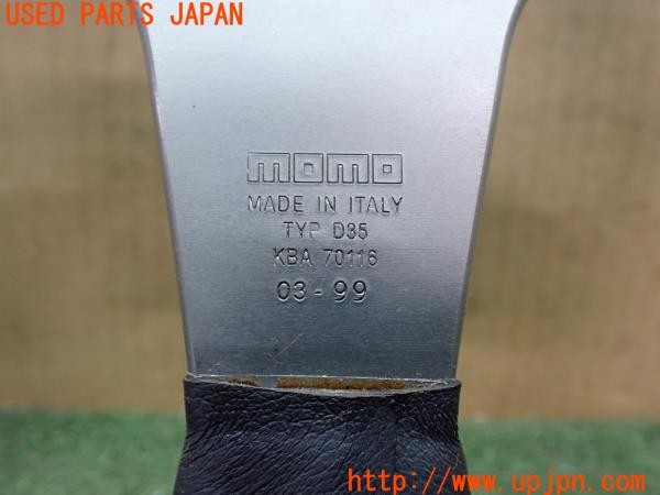 3UPJ=9229670617]フェアレディZ ロードスター バージョンST(HZ34)前期 MOMO モモ RACE KBA70116 TYP D35 ステアリング 350mm 中古_5