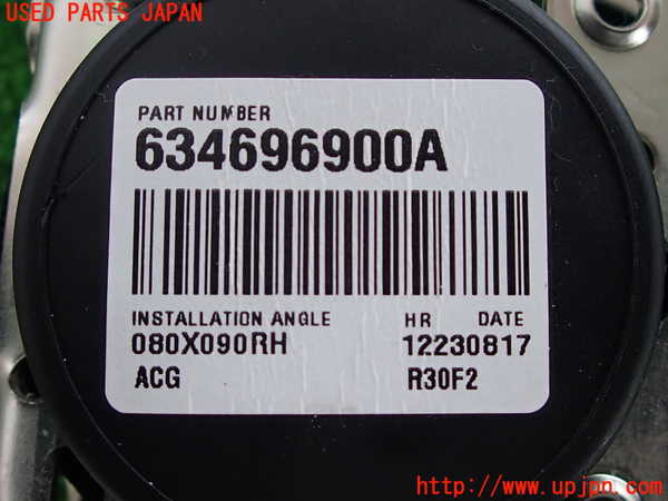 2UPJ-9229697045]アクア(AQUA)(NHP10)運転席シートベルト 中古_2