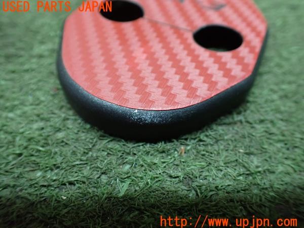 3UPJ=9229720001]CX-3 XDツーリング(DK5AW)社外 ドアストライカーカバー 中古_2