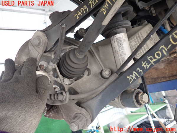 2UPJ-9229734305]BMW ミニ(MINI)クーパーS クロスオーバー オール4(ZC16A)左リアナックルハブ 中古_2
