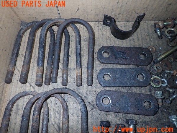 3UPJ=9229740720]三菱ジープ(J24)ネジ・ナット・ステー類 セット ジャンク_2