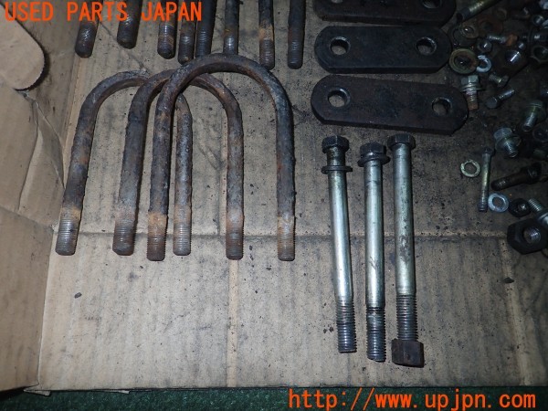 3UPJ=9229740720]三菱ジープ(J24)ネジ・ナット・ステー類 セット ジャンク_3