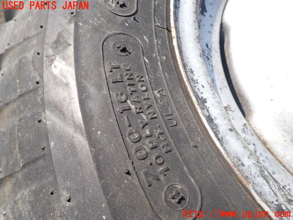 1UPJ-9229749034]三菱ジープ(J24)タイヤ　ホイール　1本④ 7.00-16LT 中古_2