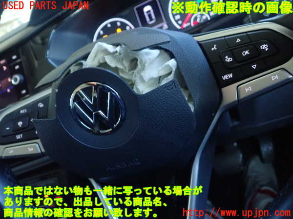 1UPJ-9229757855]VW・T-Cross(ティークロス)(C1DKR)ステアリングホイール 中古_3