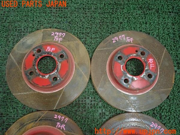 3UPJ=9229770301]ロードスター(ND5RC)前期 社外 ディスクローター スリット 中古_2