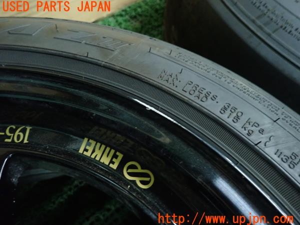 3UPJ=9229770903]ENKEI エンケイ RSファクトリーステージ 195-Special RP-F1 タイヤホイール 15×8J +28 PCD100 4穴 4本 中古_4