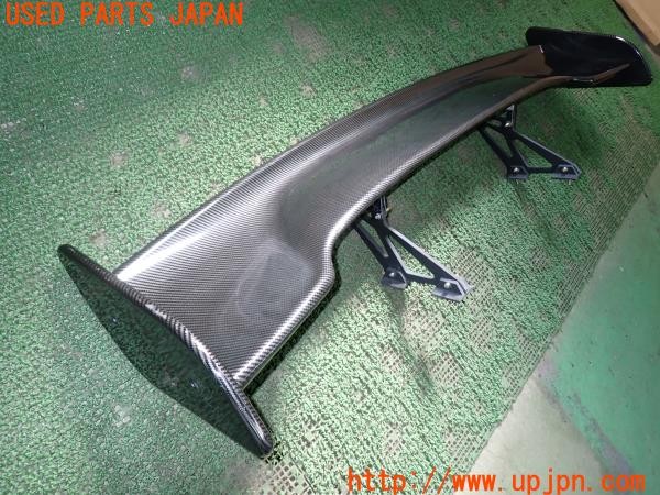 3UPJ=9229790057]86(BRZ)(ZN6 A型)社外 リアスポイラー GTウィング カーボン調 幅約1450mm 中古_2