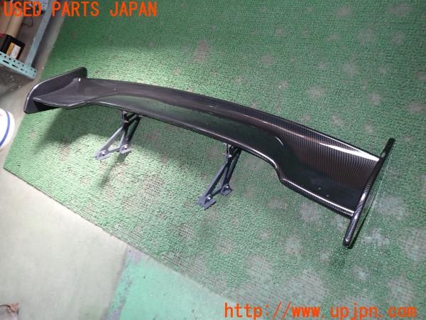 3UPJ=9229790057]86(BRZ)(ZN6 A型)社外 リアスポイラー GTウィング カーボン調 幅約1450mm 中古_3