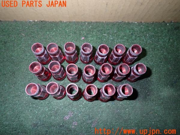 3UPJ=9229790967]86(BRZ)(ZN6 A型)社外 ホイールナット M12×P1.25 ロング貫通 20本 中古_3
