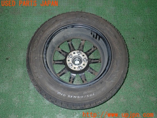3UPJ=9229820961]セレナ(GFC27)社外 タイヤホイール 15×6J +45 PCD114.3 5穴 1本 中古_4