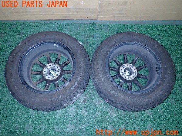 3UPJ=9229820962]セレナ(GFC27)社外 タイヤホイール 15×6J +45 PCD114.3 5穴 2本 中古_4