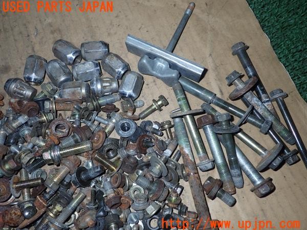 3UPJ=9229830720]MR2 Gリミテッド(SW20 1型)前期 ネジ・ナット・ステー類 セット ジャンク_2