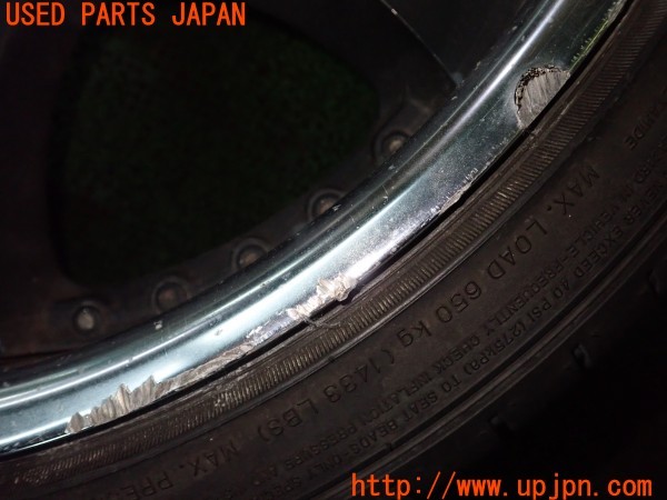 3UPJ=9229850920]マセラティ ギブリ(MG30B M157)LOWENHART レーベンハート ホイール 19×8.5J +21 9.5J +18 PCD114.3 5穴 4本 中古_2