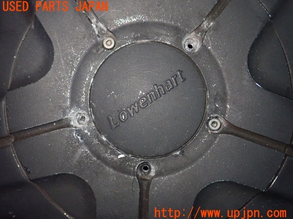 3UPJ=9229850920]マセラティ ギブリ(MG30B M157)LOWENHART レーベンハート ホイール 19×8.5J +21 9.5J +18 PCD114.3 5穴 4本 中古_3