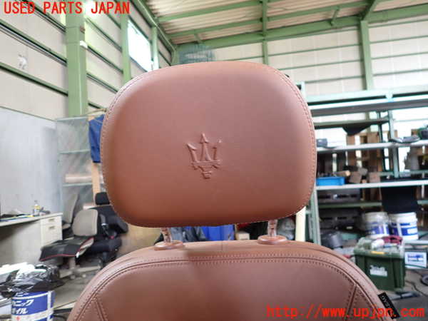 2UPJ-9229857065]マセラティ・ギブリ(MG30B)助手席シート 中古_5