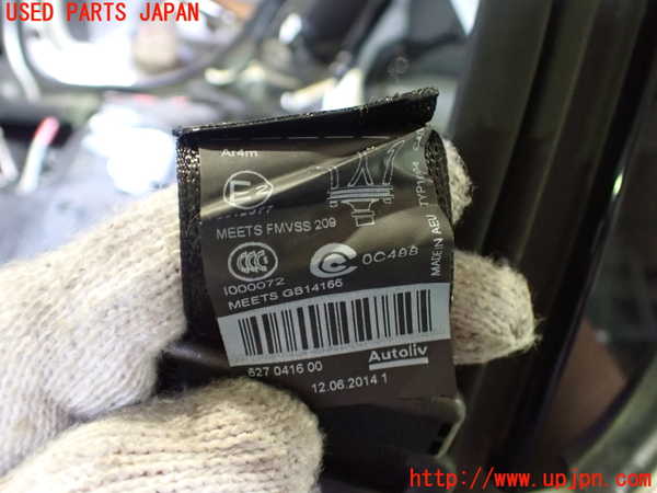 2UPJ-9229857185]マセラティ・ギブリ(MG30B)左2列目シートベルト 中古_2