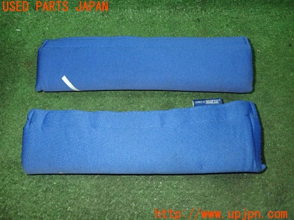 3UPJ=9229890001]ポルシェ ケイマン(98720 987c型)sparco スパルコ シートベルトパッド ショルダーパッド 中古_3