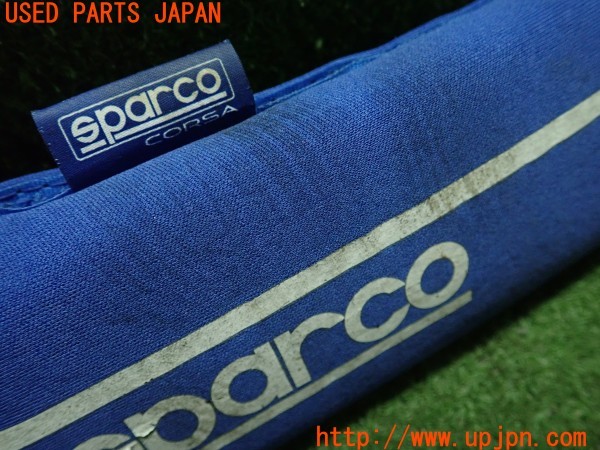 3UPJ=9229890001]ポルシェ ケイマン(98720 987c型)sparco スパルコ シートベルトパッド ショルダーパッド 中古_4