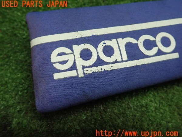 3UPJ=9229890001]ポルシェ ケイマン(98720 987c型)sparco スパルコ シートベルトパッド ショルダーパッド 中古_5