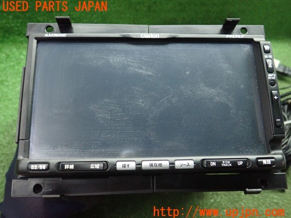 3UPJ=9229890504]ポルシェ ケイマン(98720 987c型)Clarion クラリオン MAX960HD HDDナビ 純正パネル付き 中古_2