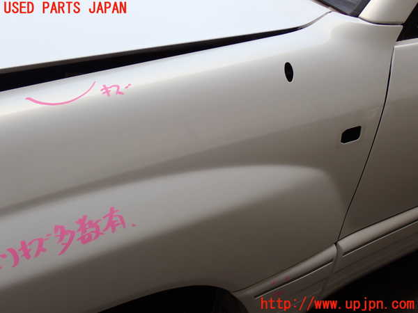 2UPJ-9229901082]ランクル100系(UZJ100W)左前フェンダー 中古_3