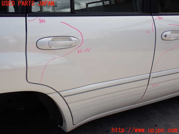 2UPJ-9229901290]ランクル100系(UZJ100W)右後ドア (43R-00073 M2E45) 中古_3